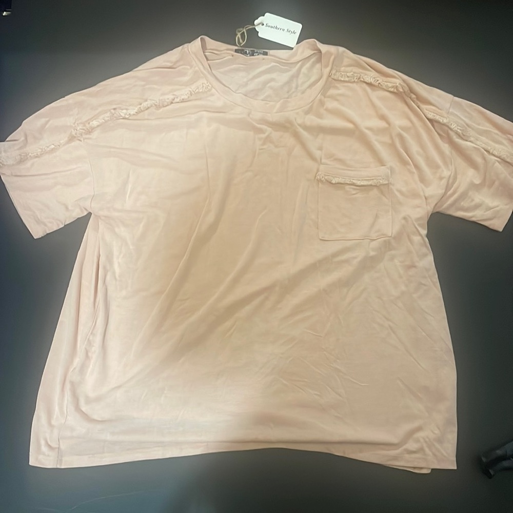 Gorgeous blush pink shirt, never worn